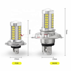 Xe H7 H4 5730 Chip 33 SMD <span class=keywords><strong>DC</strong></span> 12V Auto Fog Đèn <span class=keywords><strong>Head</strong></span> Lights Phụ Kiện Xe Led Đèn Pha Bulb Xe Led Fog Đèn - Product Image 4