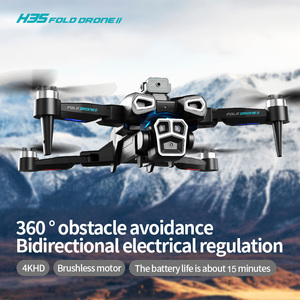 H35 Mini Drone 4K HD ESC Dual camera không chổi than giá rẻ bay không người lái Wifi Quadcopter tầm xa dron nhiếp ảnh điều khiển từ xa bay không người lái Đồ chơi - Product Image 4