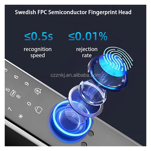 Kabelloses Smart Tuya <span class=keywords><strong>WiFi</strong></span> 3D-Gesichtserkennungs-Türschloss mit Kamera und Cloud-Speicher für Holztüren in Haus und Wohnung - Product Image 4