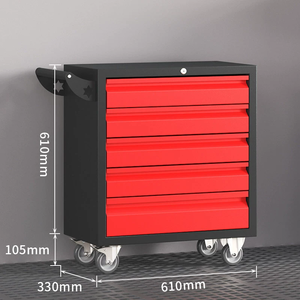 Armoire multifonctionnelle pour réparation automobile, en acier, capacité de charge 150 kg, atelier mobile de qualité industrielle, entretien, OEM, avec clé - Product Image 2