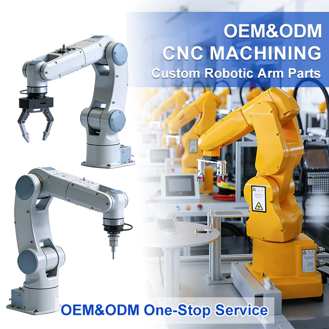 Titanium Aluminum Alloy Components for High Precision Medical Defense Robotics CNC Parts Robot Arm Parts CNC Machining Service