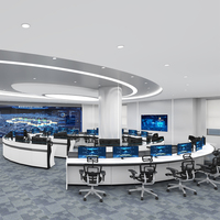 JCCX-J Consoles de contrôle modernes de haute qualité, tailles personnalisées, pour postes d'opérateurs de sécurité et centres d'opérations d'urgence – Meilleures ventes