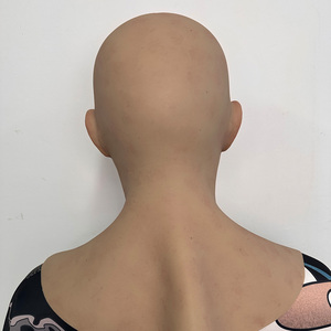 Masque <span class=keywords><strong>de</strong></span> mascarade en silicone hautement élastique, masque facial intégral sans tête pour jeux <span class=keywords><strong>de</strong></span> rôle, cosplay, accessoires <span class=keywords><strong>de</strong></span> déguisement - Product Image 4