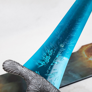 NUEVO Espada de Luna Oscura de <span class=keywords><strong>Elden</strong></span> <span class=keywords><strong>Ring</strong></span> Azul Claro, Espada Larga y Corta, Decoración, Colección al por Mayor, Accesorio - Product Image 6