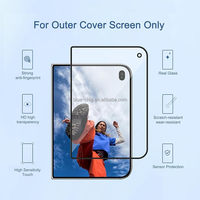 Lot de 3+3 protections d'écran en verre trempé HD transparent anti-bulles avec cadre d'installation pour iPhone 18 Duo