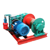 Treuil électrique/diesel le plus vendu de 0,3t à 5t, fonctionnalités personnalisables, utilisation facile, grande capacité d'enroulement, moteur à engrenages principal