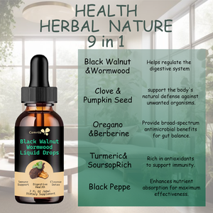 OEM/Marca Privada Tintura de Artemisia y Nogal Negro, Suplemento Líquido en Gotas para Apoyo a la Salud Intestinal en Adultos - Product Image 3