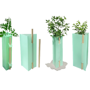Pannello in Plastica Ondulata Impermeabile e Resistente all'Umidità per Protezione Piantine, Rivestimenti per Passeggini, Segnaletica da Giardino - Product Image 1