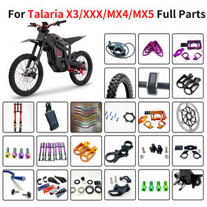Para Talaria Titanium Ebike X3, tornillos negros para asiento 3X Pro, freno trasero Ultra Bee, kit de pie Sting Mx4 2024, estribera Mx5, ruedas 72V Xxx - Product Image 1