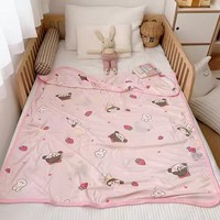 Couette fine WARMTEX pour enfants, motif dessin animé, classe 50, toutes saisons, lavable, en fibre de polyester, rafraîchissante pour climatiseur, couleur personnalisable, lot