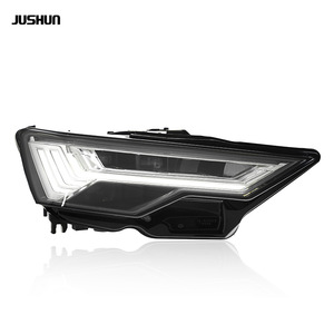 Jushun ชุดไฟหน้า LED C8 A6 Audi 12000 LM 12V แบบเมทริกซ์ความสว่างสูง - Product Image 5