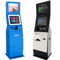 Terminal de pago de información todo en uno Máquina de quiosco de autoservicio de pantalla táctil de pantalla dual para tienda de hospital