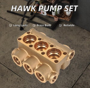 Ensemble de vannes à pompe en laiton de la marque Hawk, permettant un entretien rapide et efficace des équipements - Product Image 5