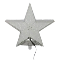 Nouveau panneau lumineux LED en forme d'étoile, étanche IP65, DC12V, RGB, alimentation automatique, lumières ponctuelles, utilisation paysagère, CRI élevé 90