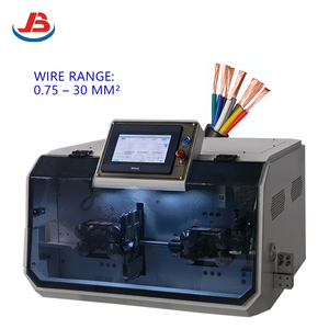 JB-603H tự động áo khoác phẳng dây lột máy đầy đủ dải Cáp sản xuất Vòng vỏ bọc cáp cắt và dải thiết bị - Product Image 1