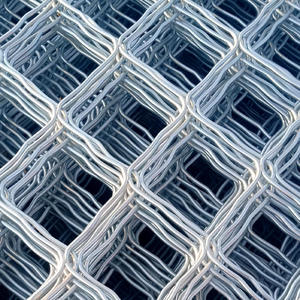Treillis métallique en aluminium épais à mailles diamantées galvanisées pour la protection de la sécurité de l'élevage et la cage à chiens pour l'isolation des gabions - Product Image 1