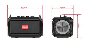 JB <span class=keywords><strong>เสียง</strong></span><span class=keywords><strong>ดัง</strong></span>ลำโพงบลูทูธสายเข็มขัดแขวนแบบพกพาลำโพงซับวูฟเฟอร์ฟัง<span class=keywords><strong>เสียง</strong></span> TWS สำหรับงานปาร์ตี้10W - Product Image 6