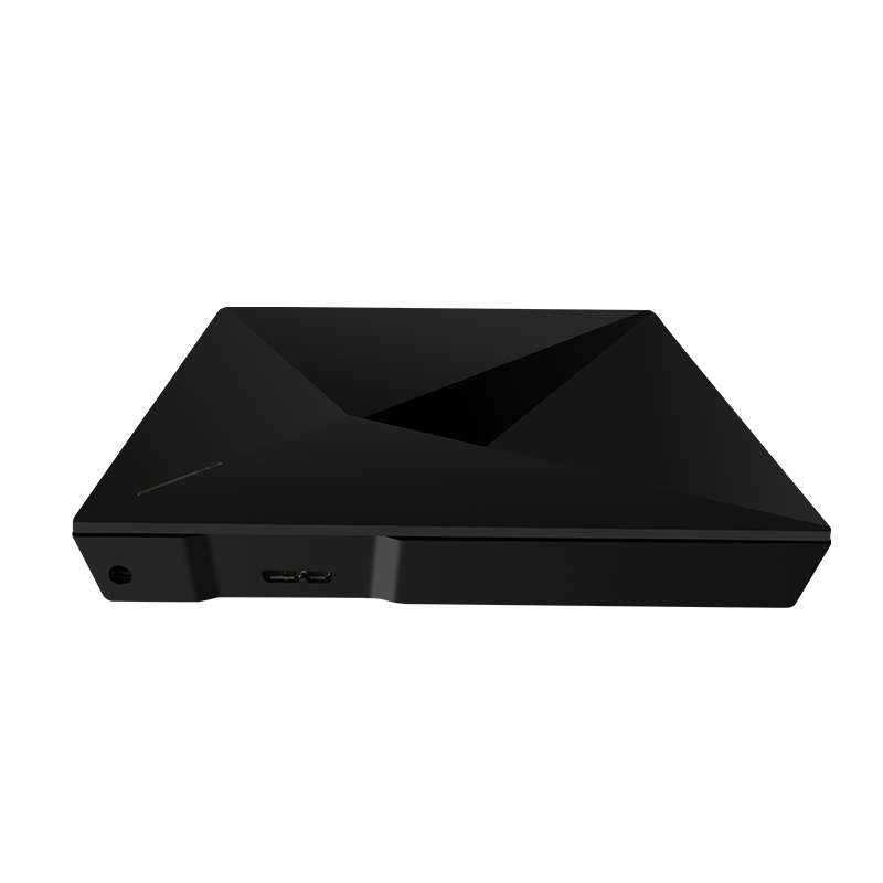 Raycue Touch-Control Esterno Portatile DVD Lettore CD CD-RW Bruciatore e Reader con USB 3.0 e di Tipo C