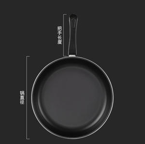 Utensilios de Cocina, <span class=keywords><strong>Olla</strong></span> Antiadherente para Carne y Huevos, Apta para Cocina de Gas e Inducción, Uso en Interiores y Exteriores - Product Image 1