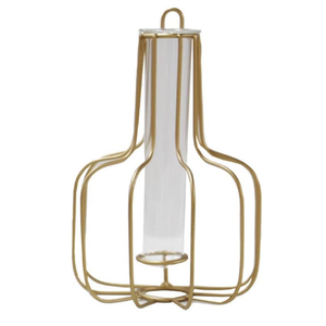 Jarrones de metal con acabado antiguo para mesa de boda y decoración del hogar Centros de mesa y suministros de boda elegantes - Product Image 1