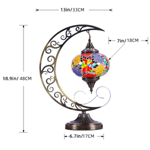 Luces Decorativas de <span class=keywords><strong>Mosaico</strong></span> de Hierro Europeo Hechas a Mano al por Mayor con Alimentación CA para Dormitorio - Product Image 2