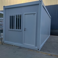 Maison conteneur préfabriquée pliable de 20 pieds pour usage résidentiel, mobile, ou bureau mural