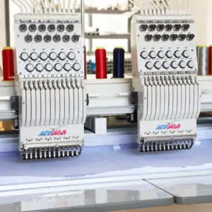 Embroidery 4 Head Multi-needles With Variety Of Function Modernize Computer Embroidery Machine