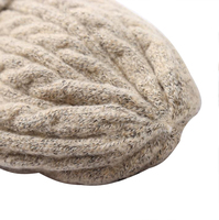 Bonnet en tricot torsadé pas cher en gros avec logo personnalisé pour le voyage