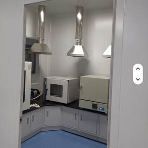 طاولة مغسلة لمختبر الكيمياء الفولاذية مع مختبر علم الأمراض بالجزيرة - Product Image 3