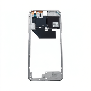 Coque arrière en alliage d'aluminium argenté pour Xiaomi Redmi 10, pièce de rechange pour téléphone portable - Product Image 2