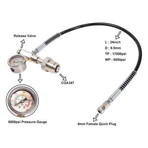 อะแดปเตอร์ชาร์จ Jinlongxin CGA347 สำหรับสถานีเติ<span class=keywords><strong>ม</strong></span> HPA SCBA พร้อ<span class=keywords><strong>ม</strong></span>หัวต่อแบ<span class=keywords><strong>บ</strong></span>ขัน<span class=keywords><strong>ม</strong></span>ือสำหรับเติม - Product Image 6
