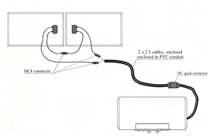 Chauffe-eau solaire photovoltaïque domestique, alimenté <span class=keywords><strong>par</strong></span> <span class=keywords><strong>panneaux</strong></span> solaires DC, réservoir de stockage d'eau chaude hors réseau, chauffe-eau solaire autonome - Product Image 3