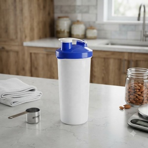 Gobelet en plastique PP jetable avec couvercle, récipient léger pour boissons à emporter, jus, thé, café et smoothies - Product Image 1