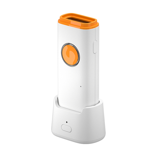 NETUM U820 Mini Wireless 2D Barcode Scanner  Portable QR Code Scanner with Charging Base for POS