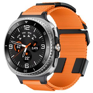 Bracelets de montre en toile de parachute résistante, légers, respirants et élégants pour <span class=keywords><strong>Samsung</strong></span> Galaxy Watch 8 Classic 42 mm - Product Image 3