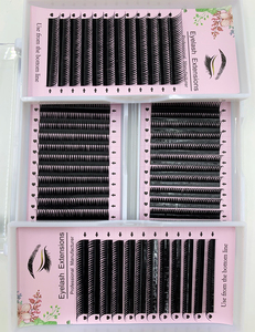 Nouvel Arrivage Extensions Naturelles Synthétiques Volume Manga Noir Effet Effilé <span class=keywords><strong>Bande</strong></span> en Coton Doux 12 Rangées <span class=keywords><strong>Bande</strong></span> à Pointes Effilées Faite à la Main - Product Image 6