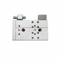 Cylindre pneumatique compact à tige de guidage HLQ12X30SAS, alésage 12 mm, course 30 mm, double effet, anti-rotation, pour l'automatisation