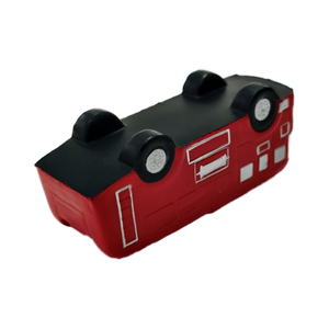 بيع بالجملة لعبة تخفيف كرات تخفيف الضغط من رغوة بو شاحنة إطفاء الحرائق على شكل محرك شعار مخصص هدايا ترويجية لعبة ضغط - Product Image 6