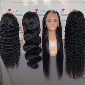 Peluca Frontal de Encaje 100% Cabello Humano, Peluca Frontal Completa de Encaje Transparente 10A en Oferta, Pelucas en Venta Listas para Enviar con Envío Rápido - Product Image 1