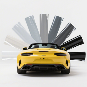 Lapisan jendela mobil nano-keramik hitam nitrida PPF Titanium Terbaik sangat HD berubah warna kustom OEM - Product Image 1