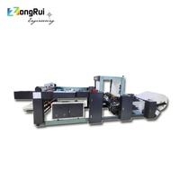 Machine d'impression flexographique rouleau à feuille 2+2 couleurs double face 1020 mm de largeur ZR1020F2-2 ZONGRUI Produits à succès