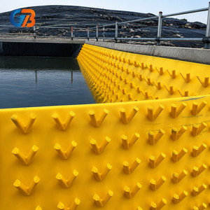 แผ่นบุคอนกรีต HDPE แบบมีปุ่มยึด สำหรับป้องกันการกัดกร่อน<span class=keywords><strong>ใน</strong></span>ถังบำบัดน้ำเสีย โรงงานบำบัดน้ำเสียเคมี - Product Image 1