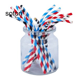 Compostable phân hủy sinh học dùng một lần uốn cong uống giấy ống hút cho cắm trại - Product Image 2