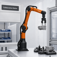 Bras robotique collaboratif léger à sept axes, charge utile de 7 kg, portée de 800 mm, pour la manutention, en vente directe d'usine, OEM ODM