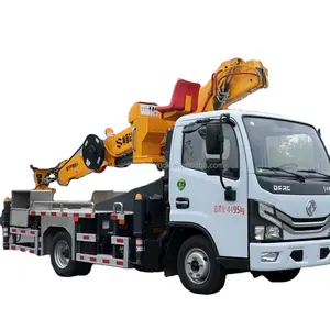 ShenBai Xe Tải Vận Hành Độ Cao 4X2 24M Chính Thức Xe Tải Bệ Nâng Thủy Lực