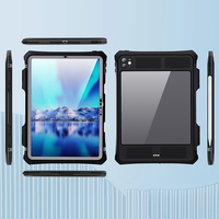 Casing pembasmi air renang bersegel penuh terbaik terbaru untuk iPad pro 11 M4 2024 IP68 tahan debu tahan benturan casing pelindung kuat