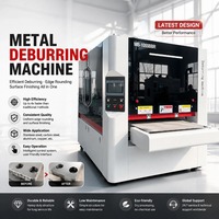 Machine automatique de débavurage et de arrondissement des bords pour pièces découpées au laser, polissage de surface en acier inoxydable