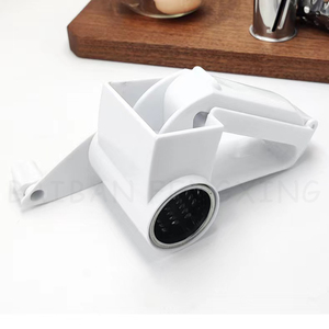 เครื่องหั่นชีสแบบหมุนด้วยมือเครื่องมือในห้องครัวเครื่องขูดเนยเครื่องขูดชีสแบบใช้มือสแตนเลสพร้อมอุปกรณ์ในครัวแบบมือถือ - Product Image 4