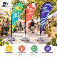 Drapeau publicitaire personnalisé en plumes, écologique, portable, en polyester, imprimé numériquement, résistant au vent (35 mph), en fibre de carbone, à levage automatique