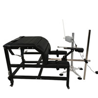 Chaise de bondage BDSM pour couple, tabouret de genouillère assistée pour fessées et jeux de soumission